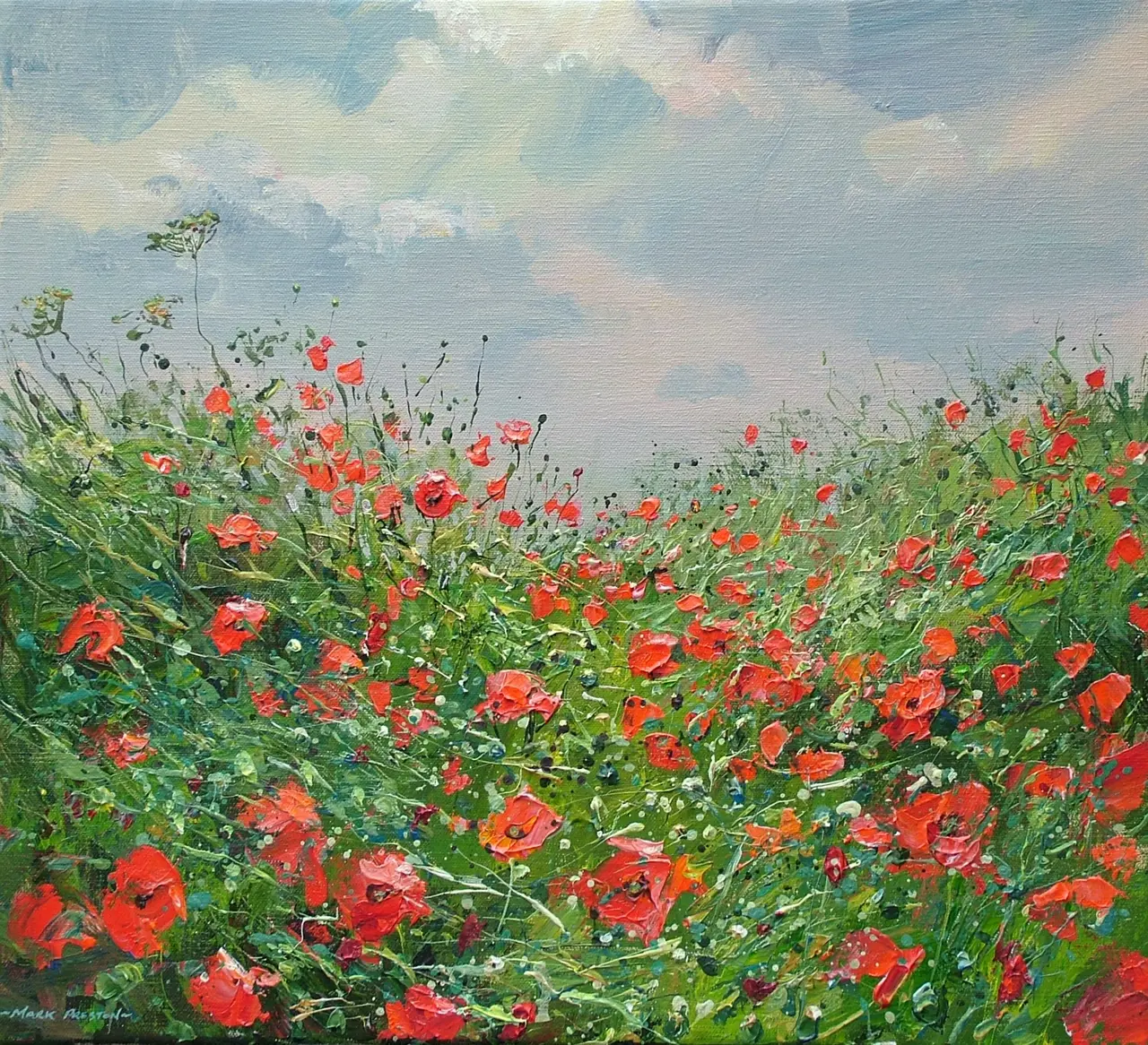Mark Preston - among the poppies, aston on trent